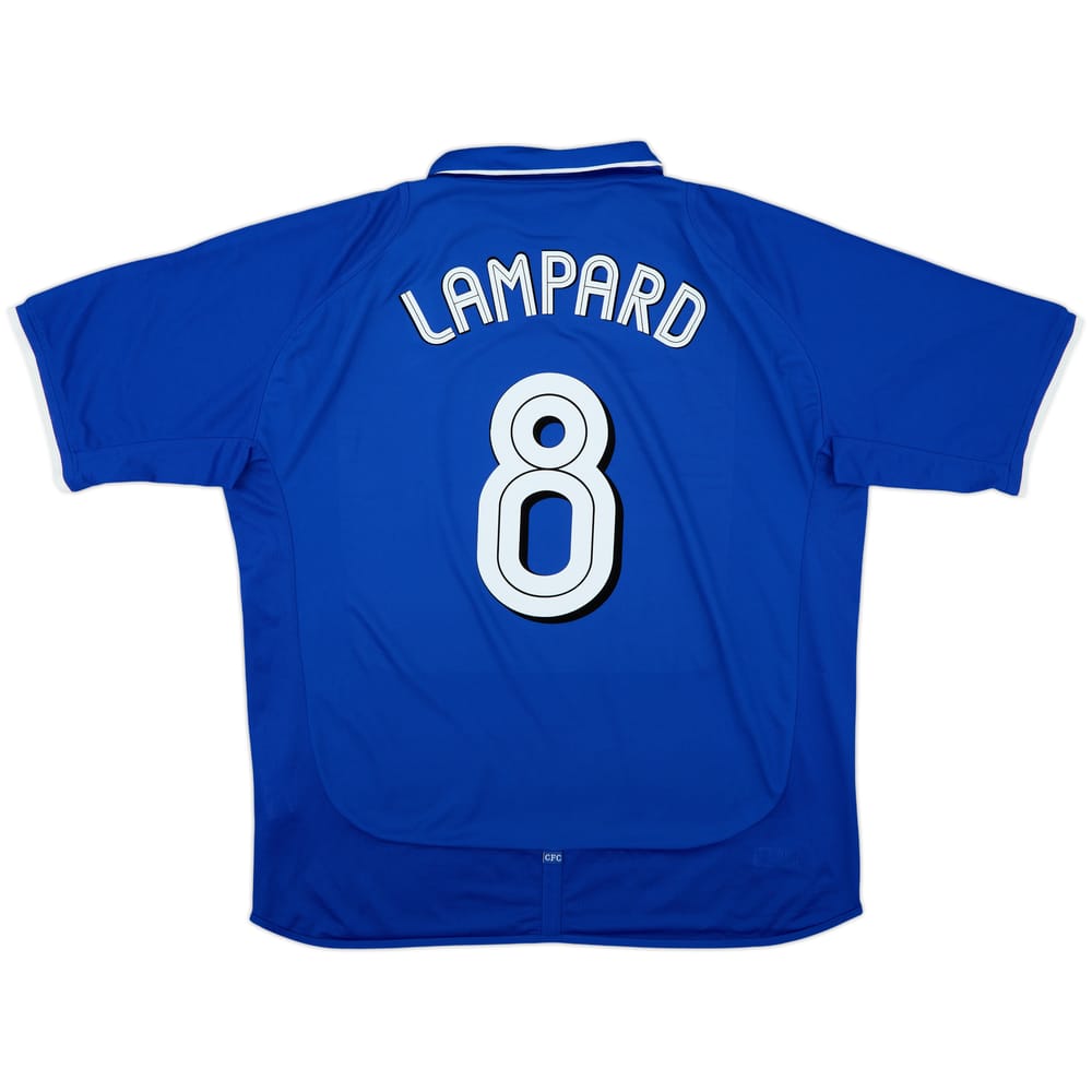 2001-03 Chelsea Home Shirt Lampard #8 - 8/10 - (XXL)