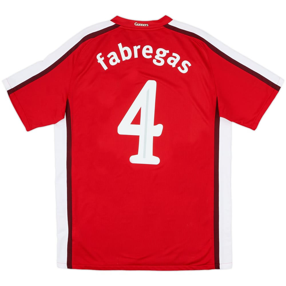 2008-10 Arsenal Camiseta Local Fabregas #4 - 7/10 - (M)