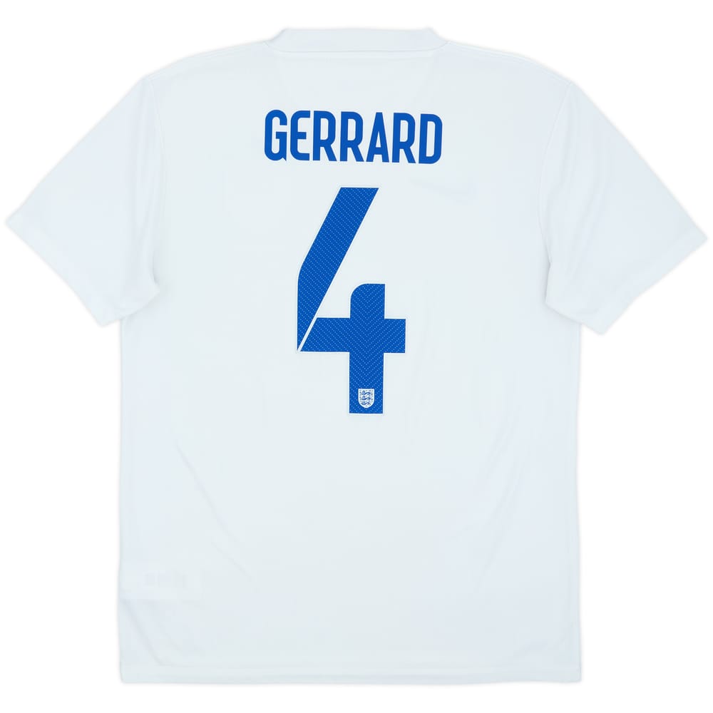 2014-15 England Home Shirt Gerrard #4 - 6/10 - (M)