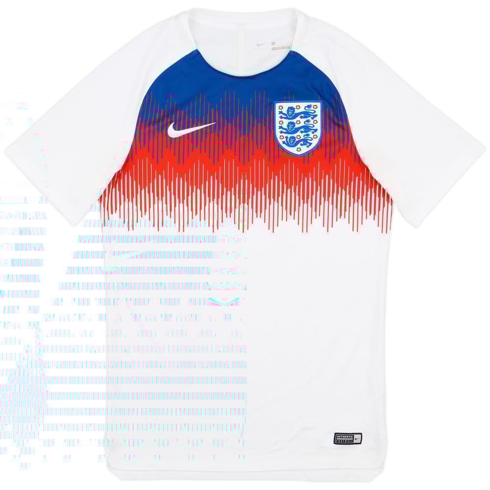 2018-20 England Nike Pre-Match Training Shirt - 6/10 - (S)