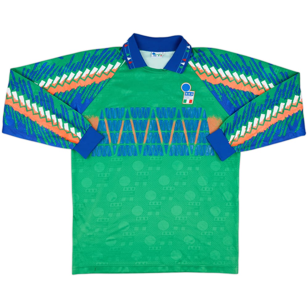 1994 Italy Match Issue GK Shirt #12