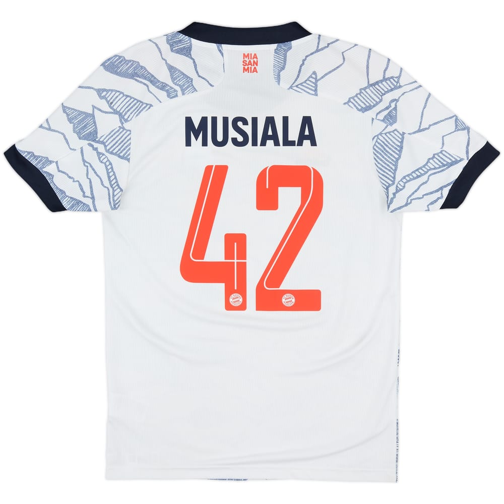 2021-22 Bayern Munich Third Shirt Musiala #42 - 8/10 - (S)