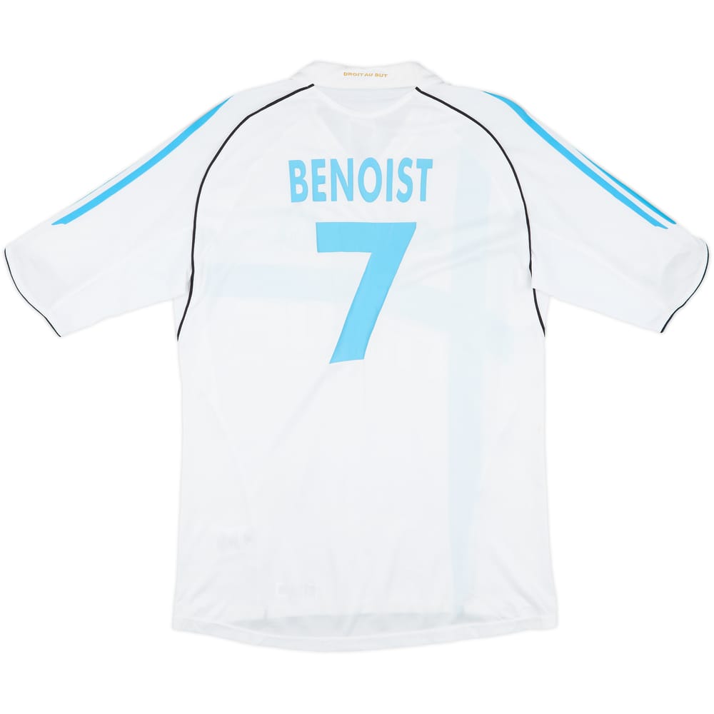 2005-06 Olympique Marseille Home Shirt Benoist #7 - 8/10 - (M)