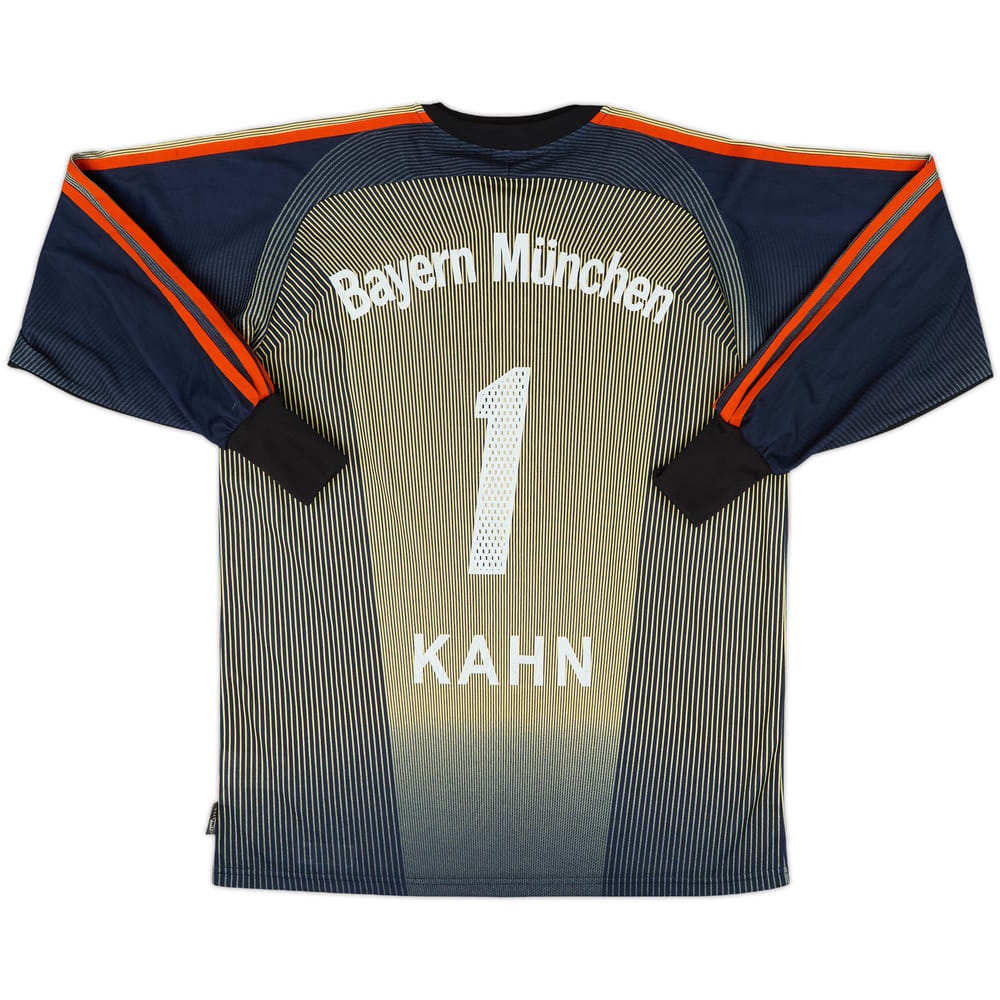 2003-04 Bayern Munich GK Shirt Kahn #1 - 7/10 - (S)