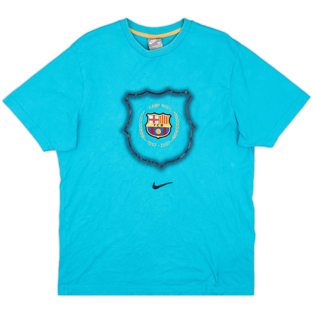 2007-08 Barcelona Nike Graphic Tee - 7/10 - (M)