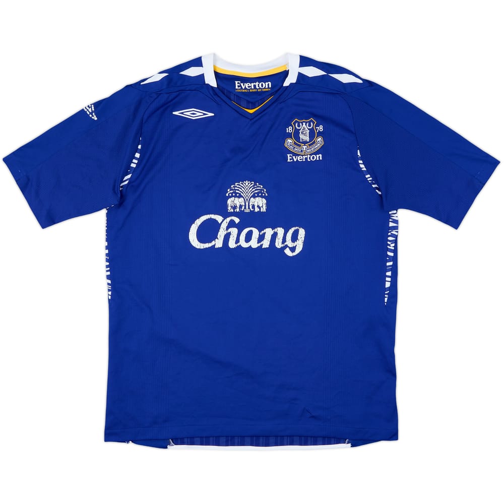 2007-08 Everton Home Shirt - 5/10 - (XL)