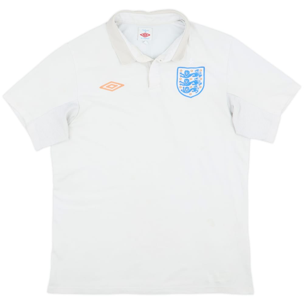 2009-10 England Home Shirt - 4/10 - (M)