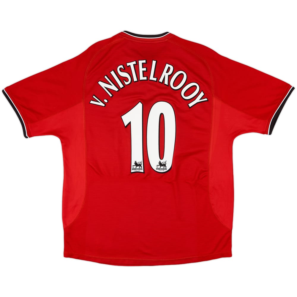 2000-02 Manchester United Home Shirt V.Nistelrooy #10 - 6/10 - (XL)