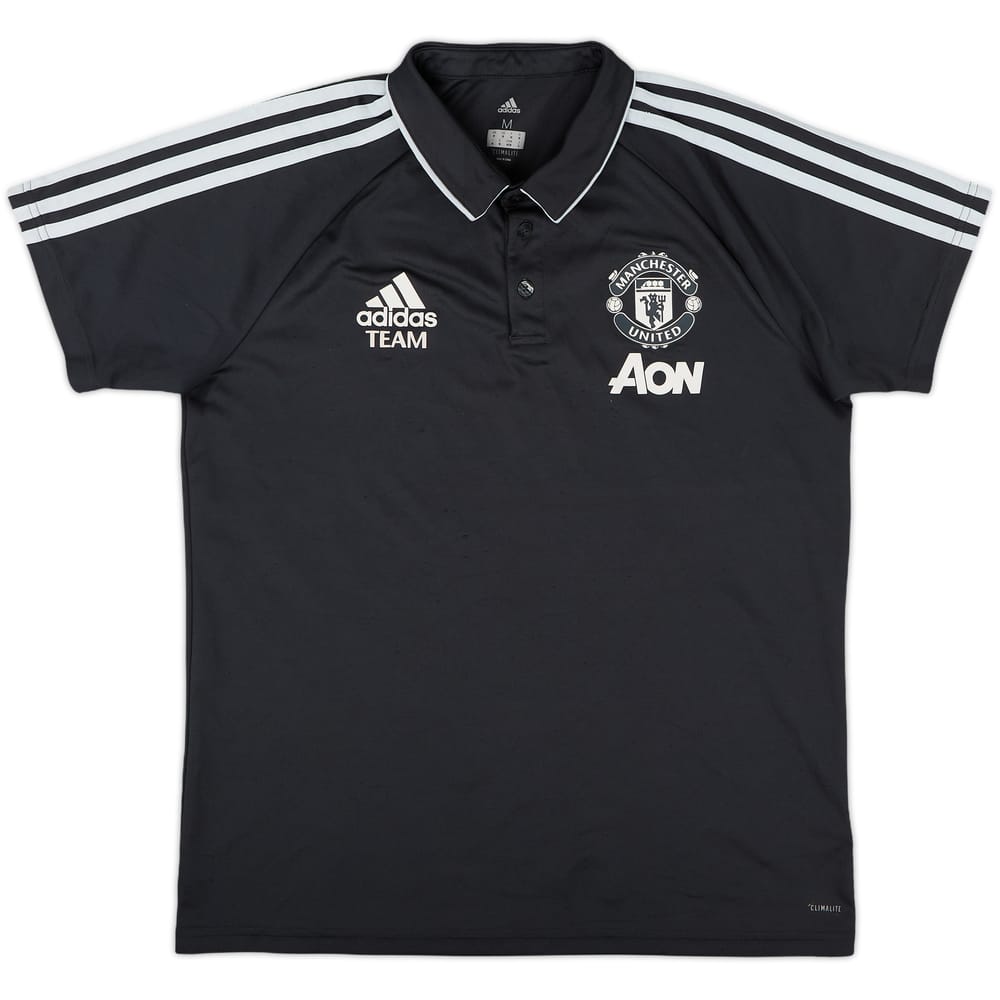 2017-18 Manchester United adidas Polo Shirt - 6/10 - (M)
