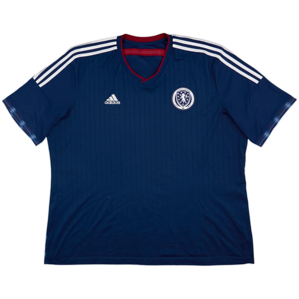2014-15 Scotland Home Shirt - 7/10 - (4XL)