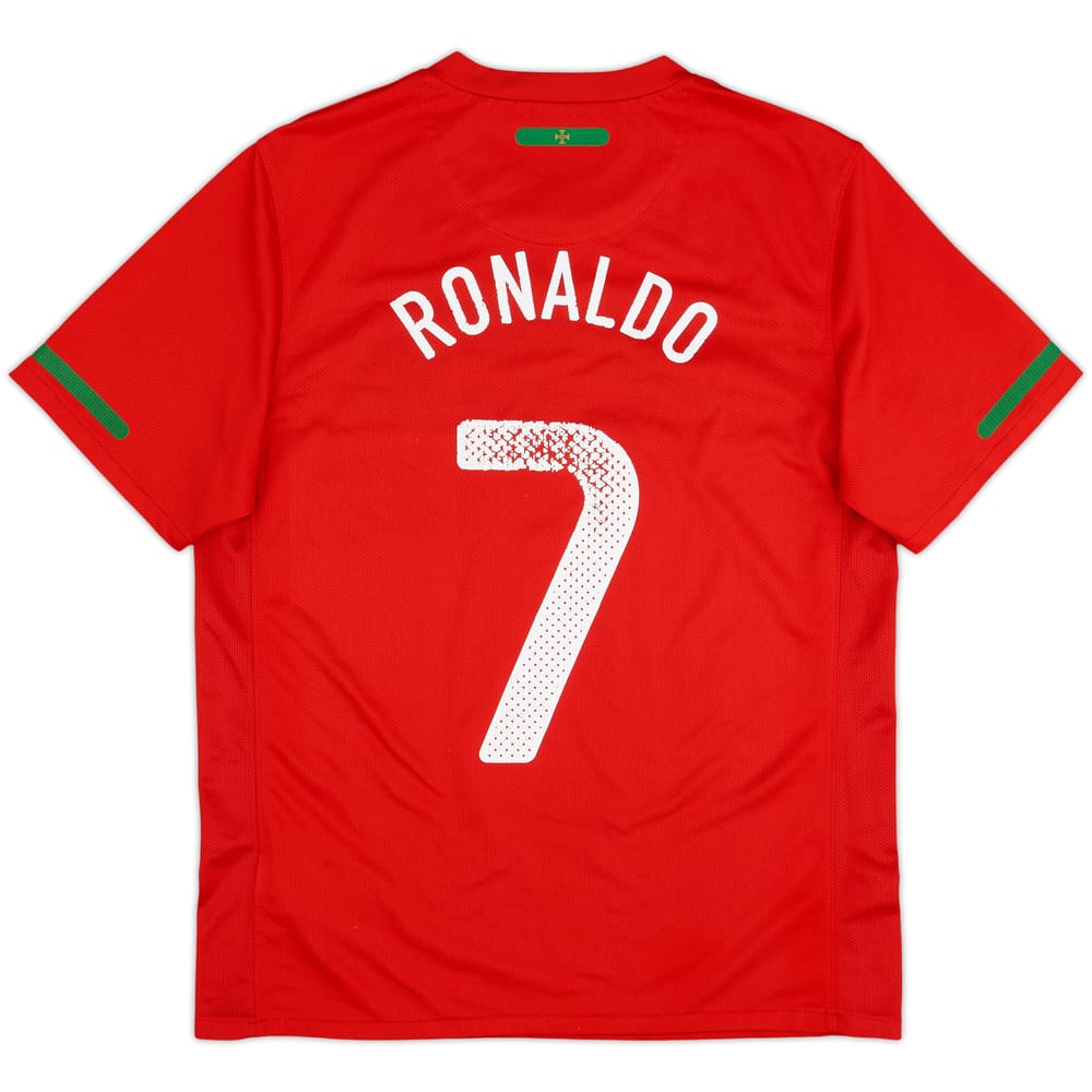 2010-11 Portugal Home Shirt Ronaldo #7 - 5/10 - (M)