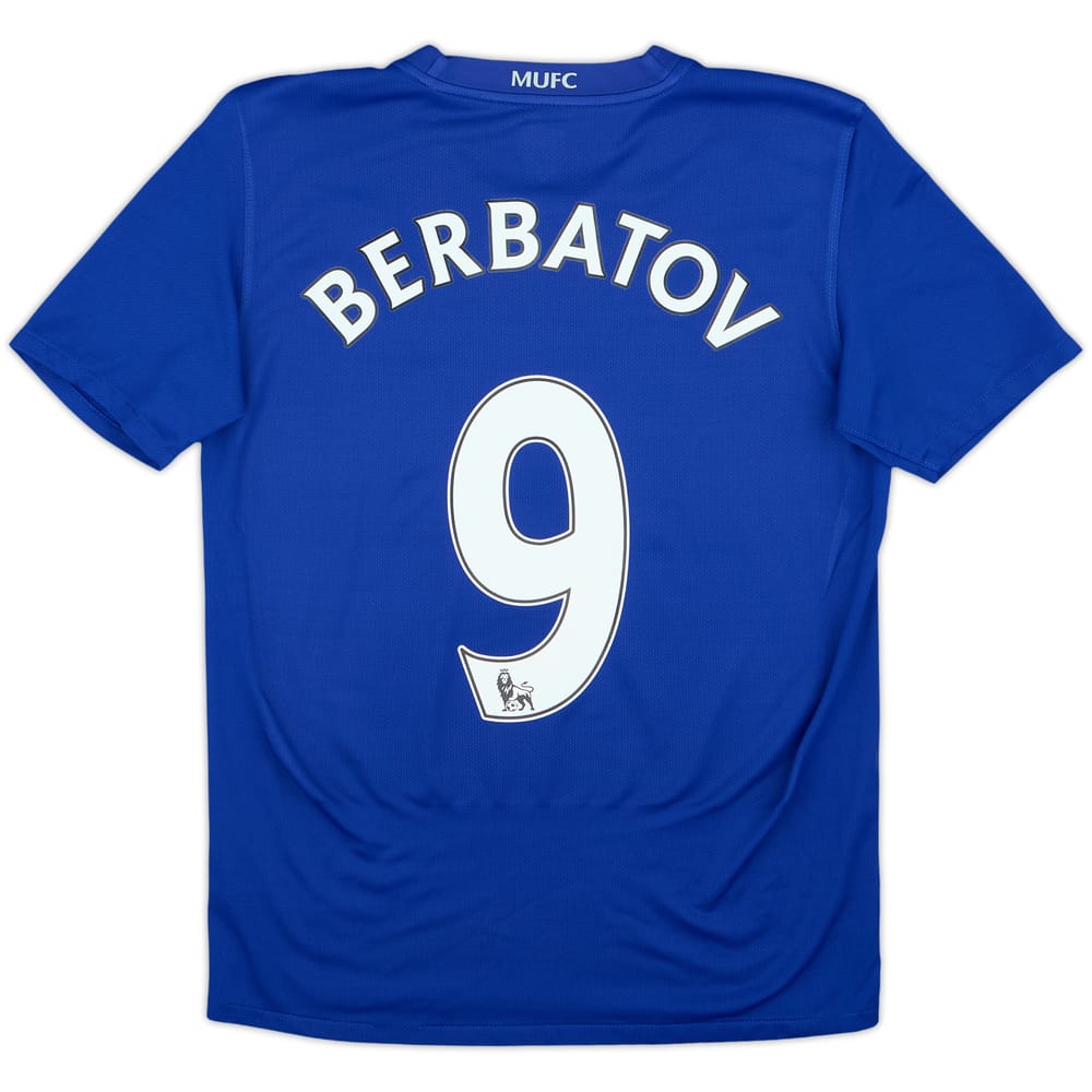 2008-09 Manchester United Third Shirt Berbatov #9 - 6/10 - (14-15 Years)