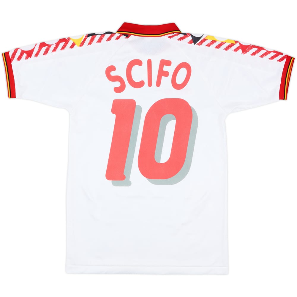 1994-96 Belgium Away Shirt Scifo #10 - 8/10 - (L)