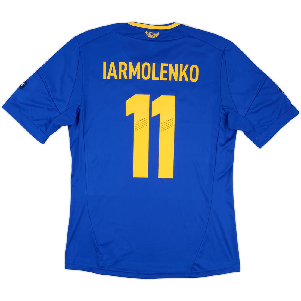 2011-13 Ukraine Player Issue Away Shirt Yarmolenko #11 - 6/10 - (L)