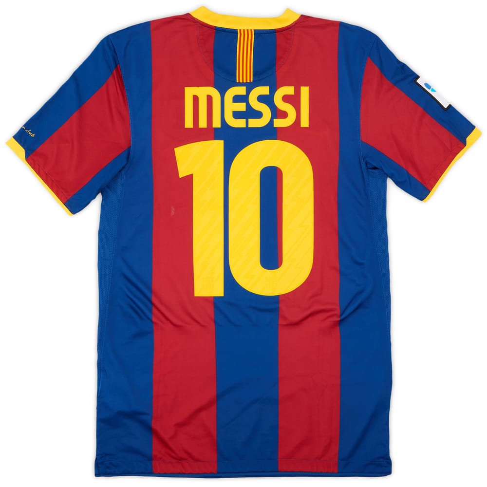 2010-11 Barcelona Home Shirt Messi #10 - 8/10 - (S)