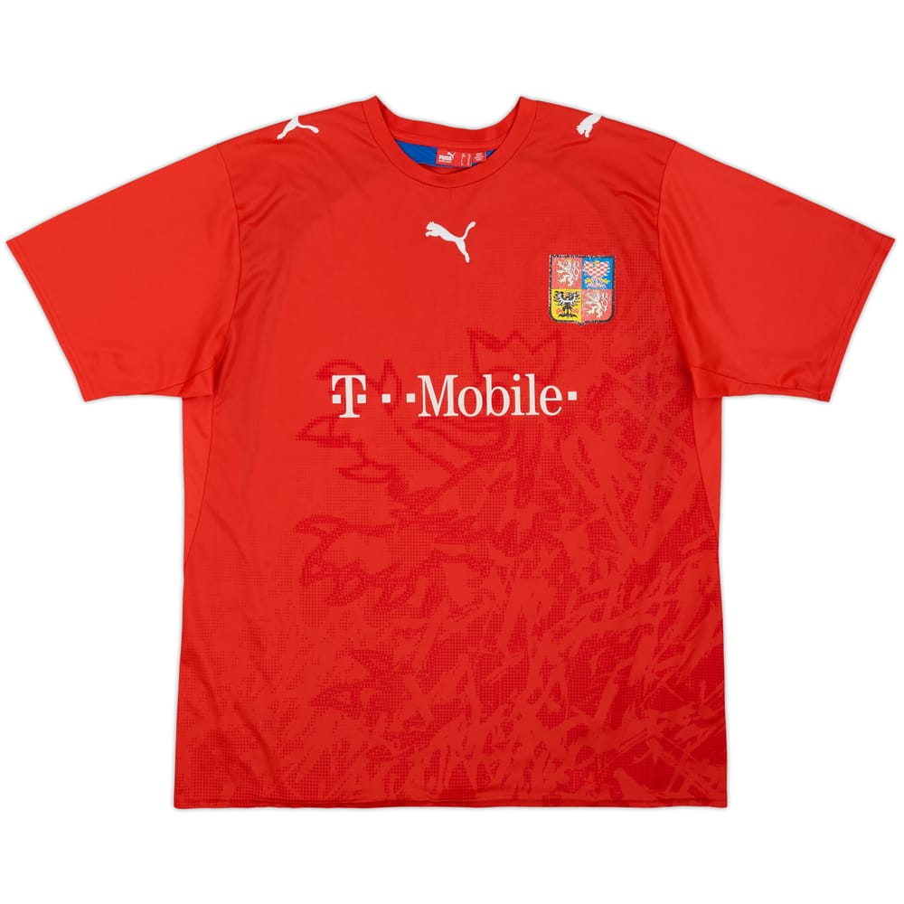 2006-08 Czech Republic Basic Home Shirt - 5/10 - (XL)