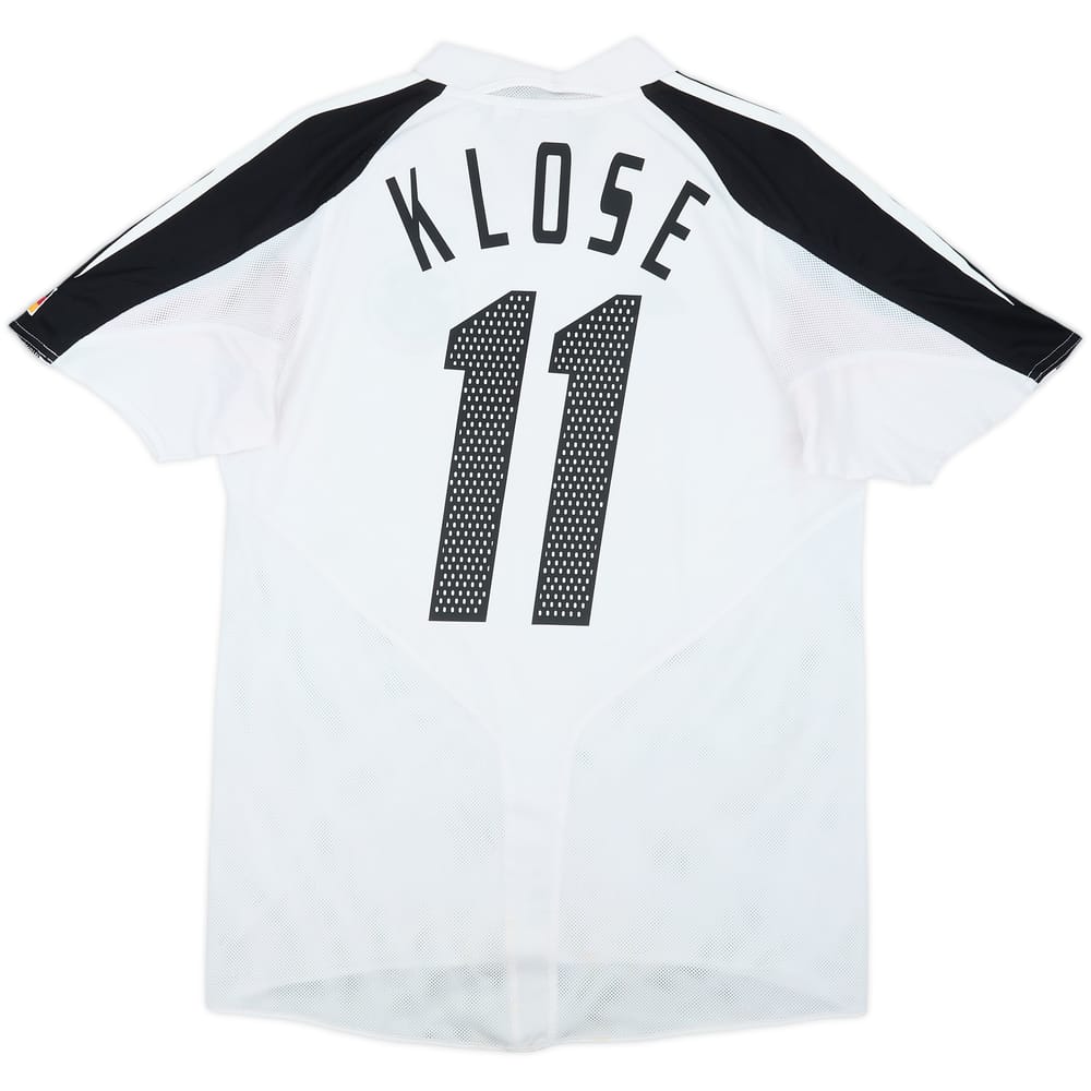 Camiseta de local de Alemania 2004-05 Klose #11 - 6/10 - (15-16 Años)