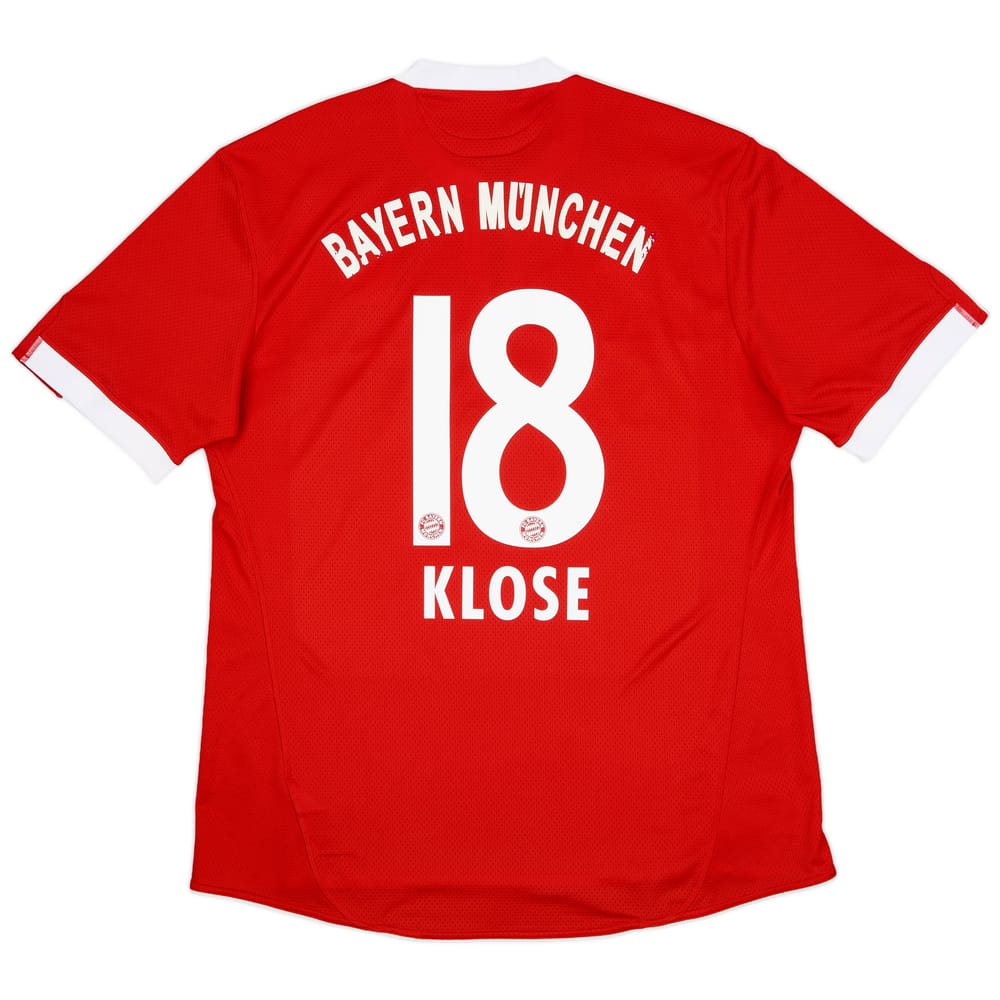 2009-10 Bayern Munich Home Shirt Klose #18 - 6/10 - (XL)