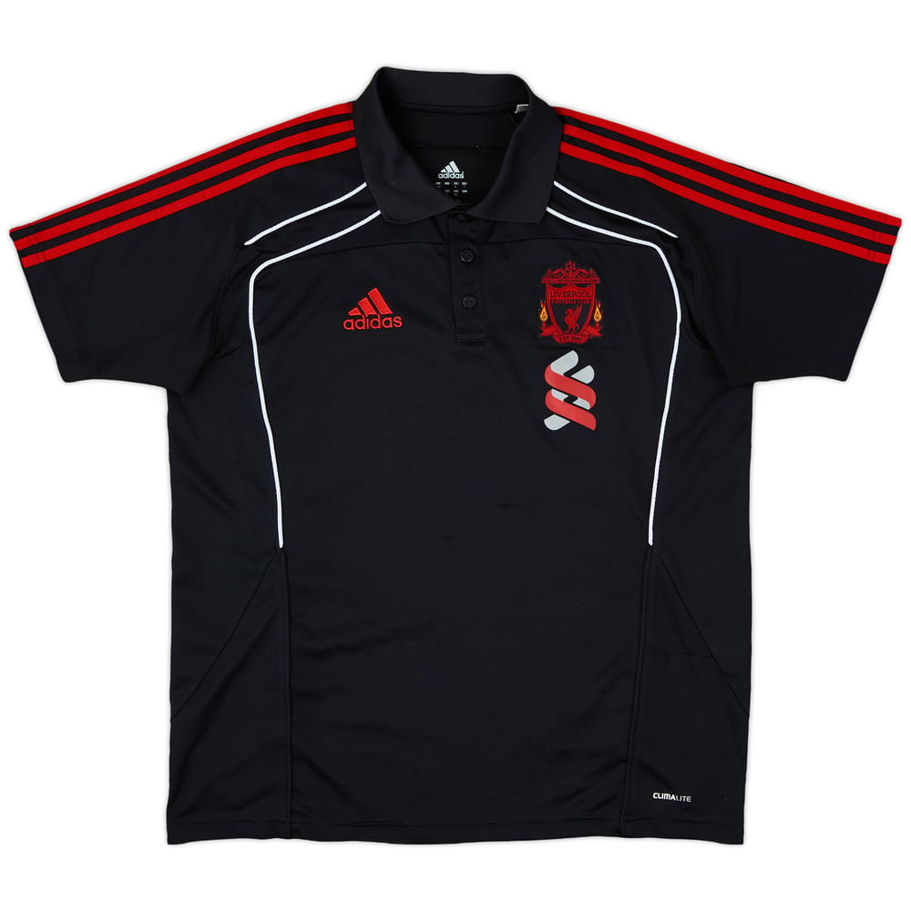 2010-11 Liverpool adidas Polo Shirt - 8/10 - (L)