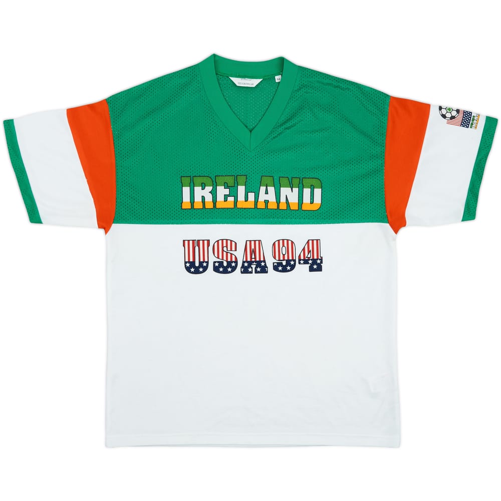 1994 Ireland St Bernard World Cup Training Shirt - 8/10 - (M)