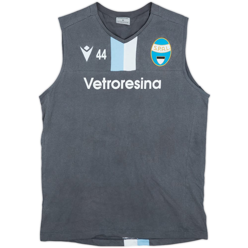 2019-20 SPAL Macron Player Issue Training Vest #44 - 9/10 - (M)
