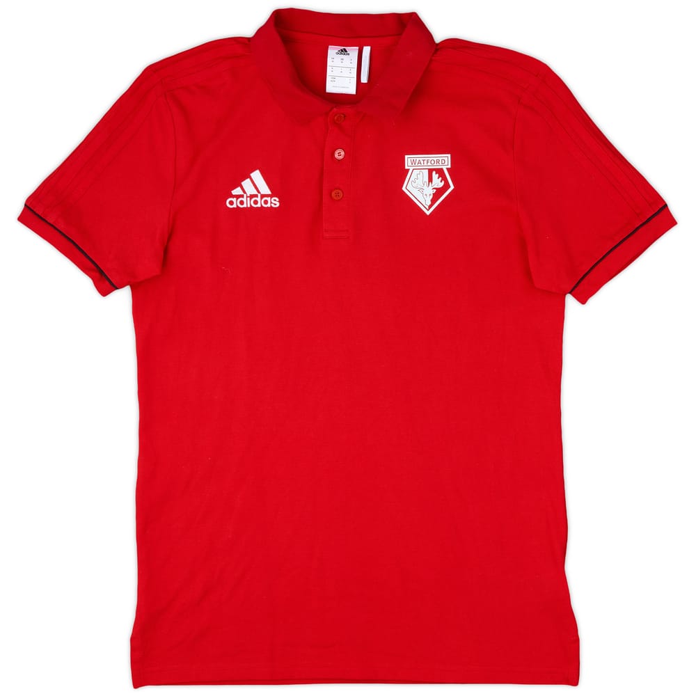 2017-18 Watford adidas Polo Shirt - 10/10 - (M)