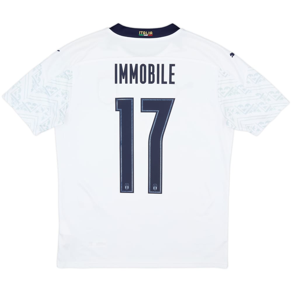 2020-21 Italy Away Shirt Immobile #17 - 8/10 - (M)