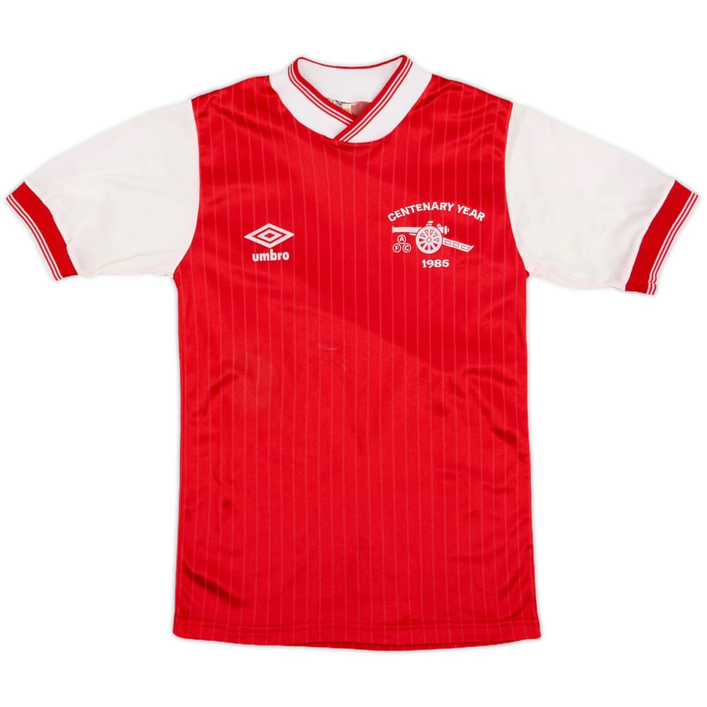 1985-86 Arsenal Home Shirt - 9/10 - (M.Boys)