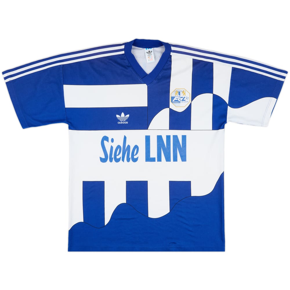 1990-92 Luzern Match Issue Home Shirt #5