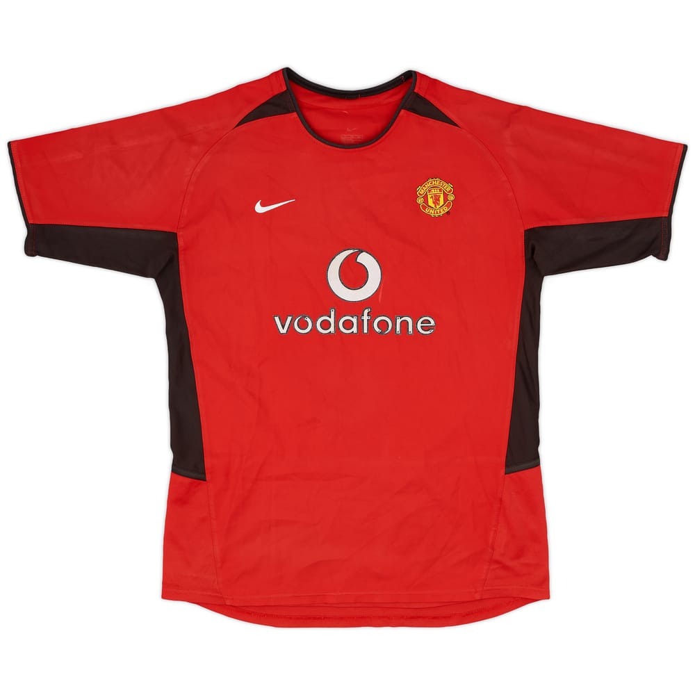 2002-04 Manchester United Home Shirt - 5/10 - (XL.Boys)