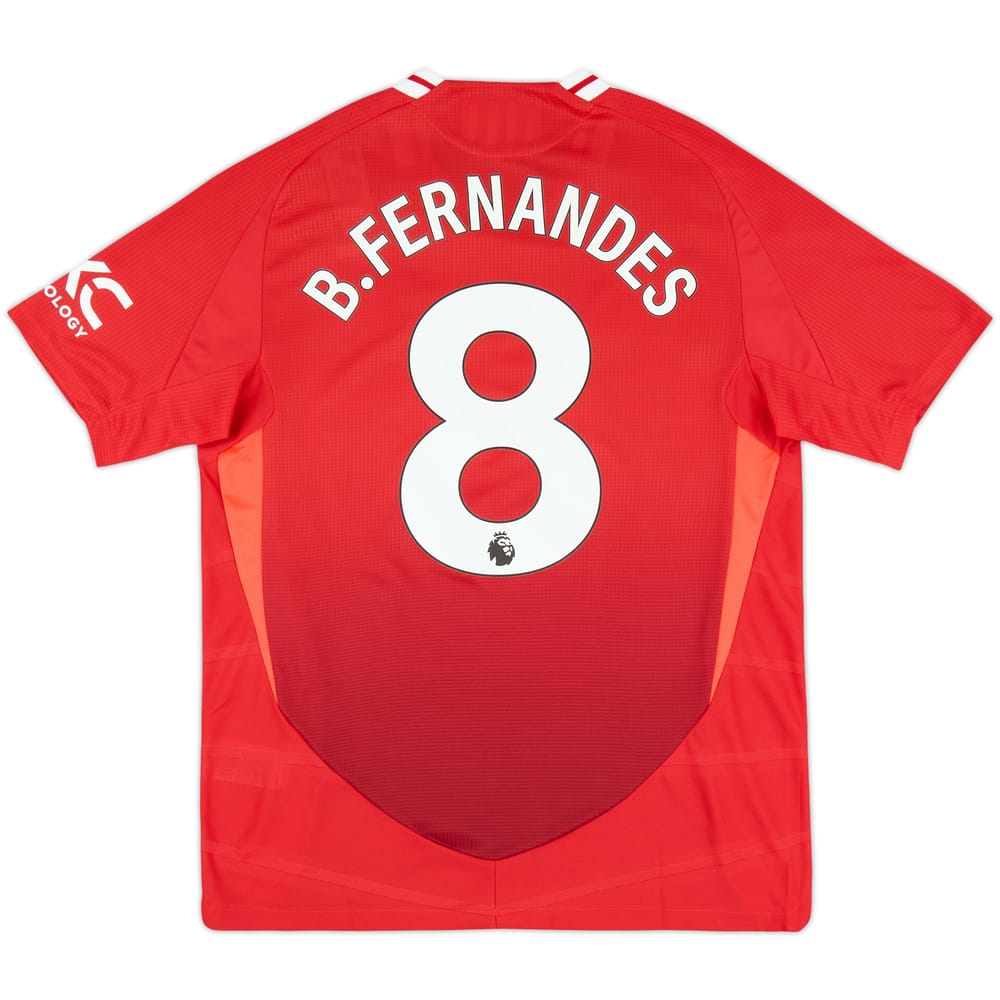 2024-25 Manchester United Authentic Home Shirt B.Fernandes #8