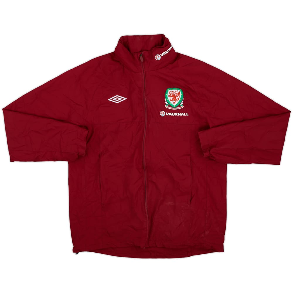 2011-12 Wales Umbro Hooded Track Jacket - 6/10 - (M)
