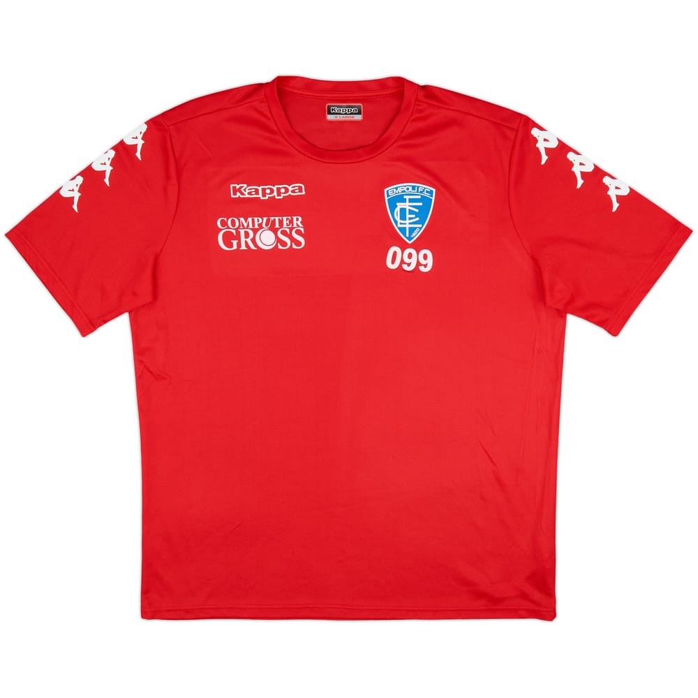 2018-19 Empoli Kappa Player Issue Training Shirt #099 - 7/10 - (XL)