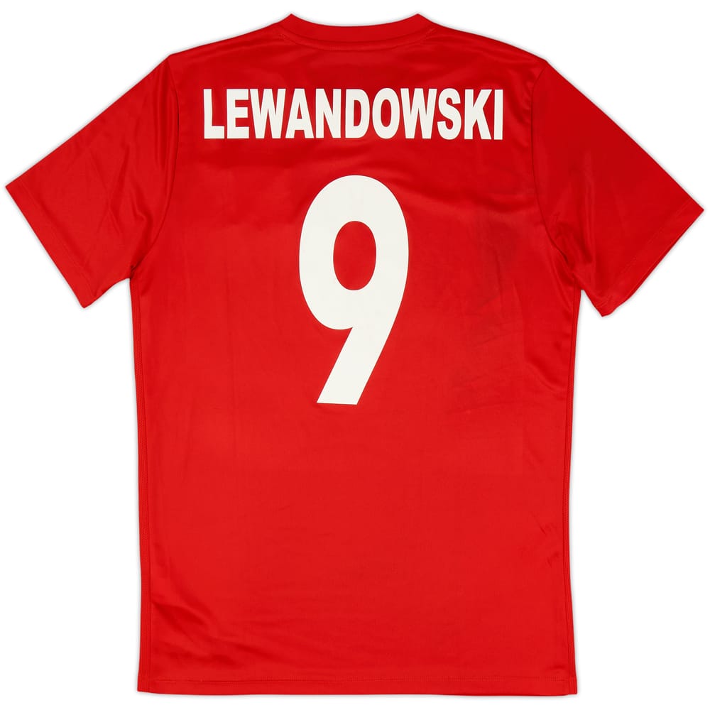 2015 Nike Template Shirt (Poland) Lewnadowski #9 - 8/10 - (M)