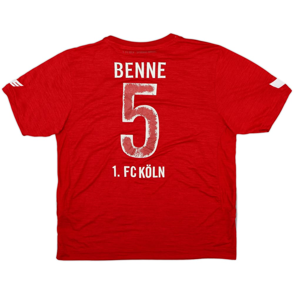 2016-17 FC Koln Away Shirt Benne #5 - 5/10 - (XL)