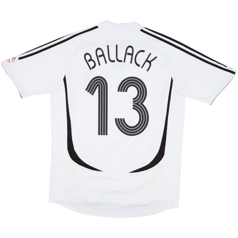 2005-07 Alemania Camiseta Local Ballack #13 - 7/10 - (L)