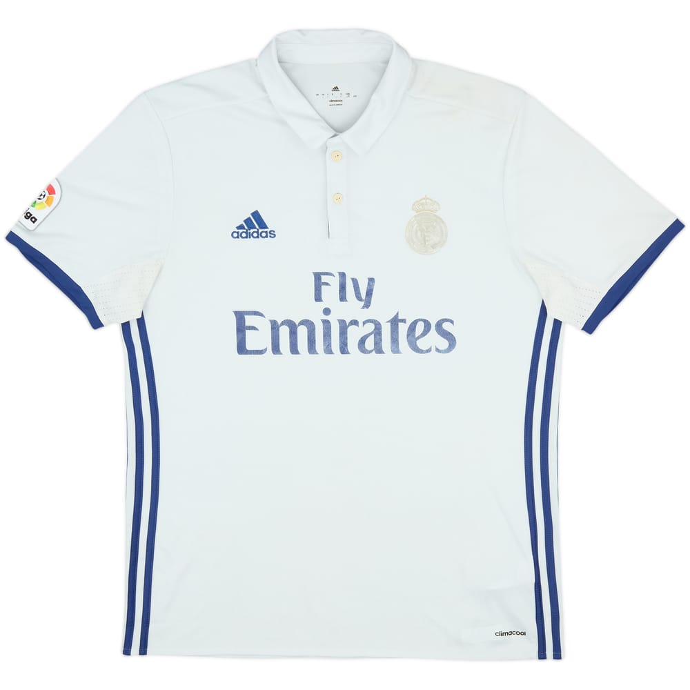 2016-17 Real Madrid Home Shirt - 4/10 - (L)