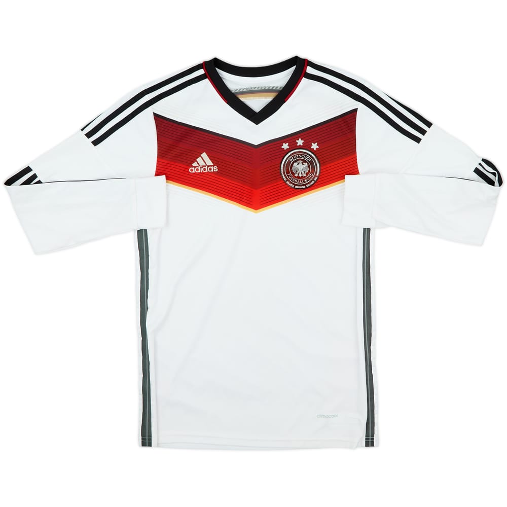 2014-15 Germany Home L/S Shirt - 4/10 - (S)