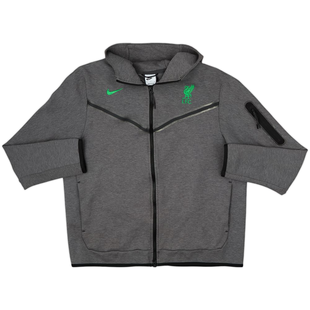 2023-24 Liverpool Nike Chamarra de chándal con capucha - 6/10 - (XL)