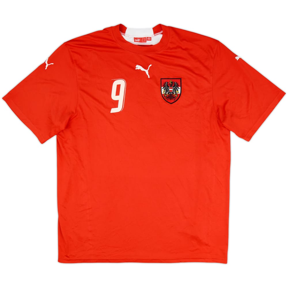 2006-08 Austria Basic Home Shirt #9 - 7/10 - (XL)