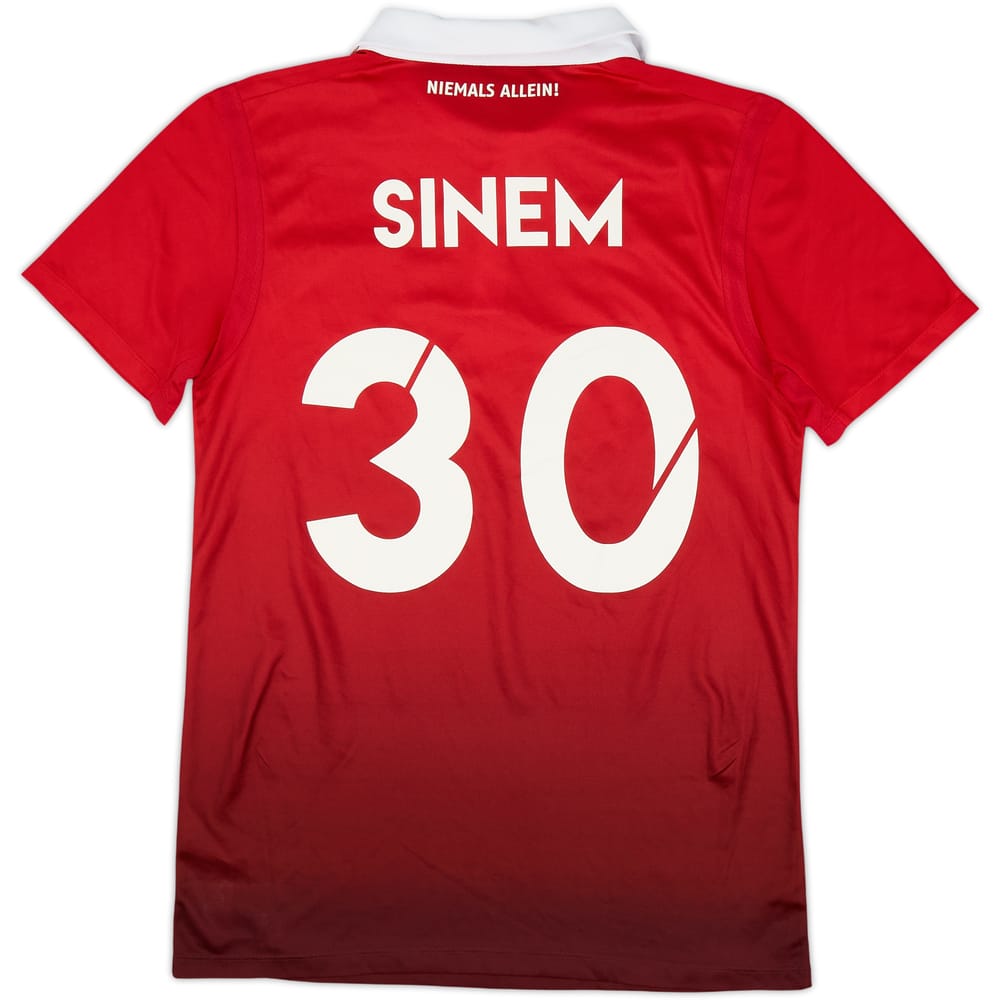 2017-18 Hannover 96 Home Shirt Sinem #30 - 7/10 - (XS)