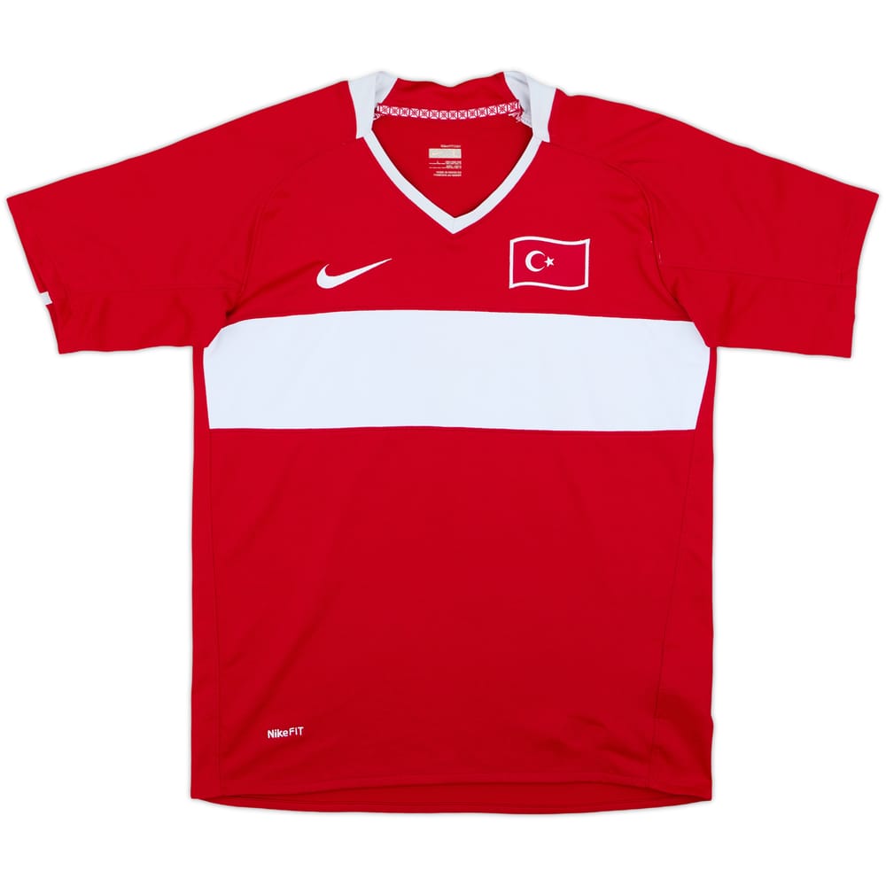 2008-10 Turkey Home Shirt - 8/10 - (L.Boys)