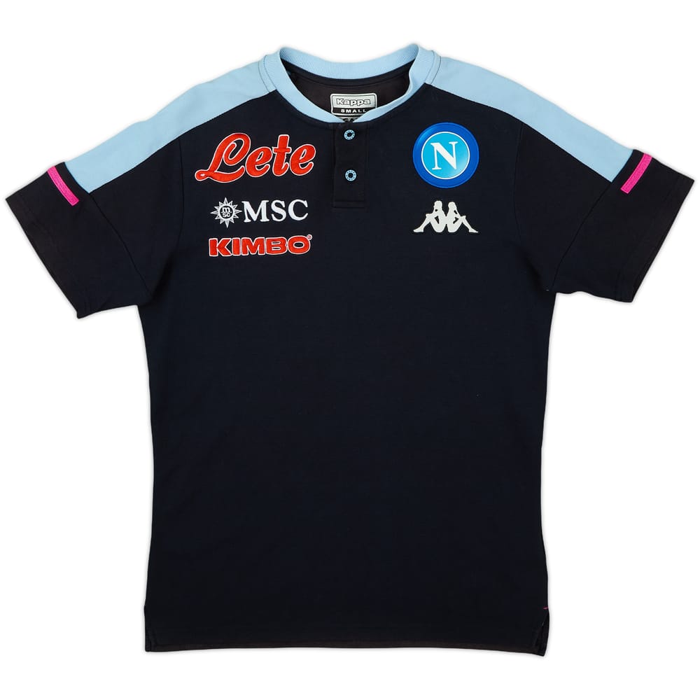 2020-21 Napoli Kappa Polo Shirt - 8/10 - (S)