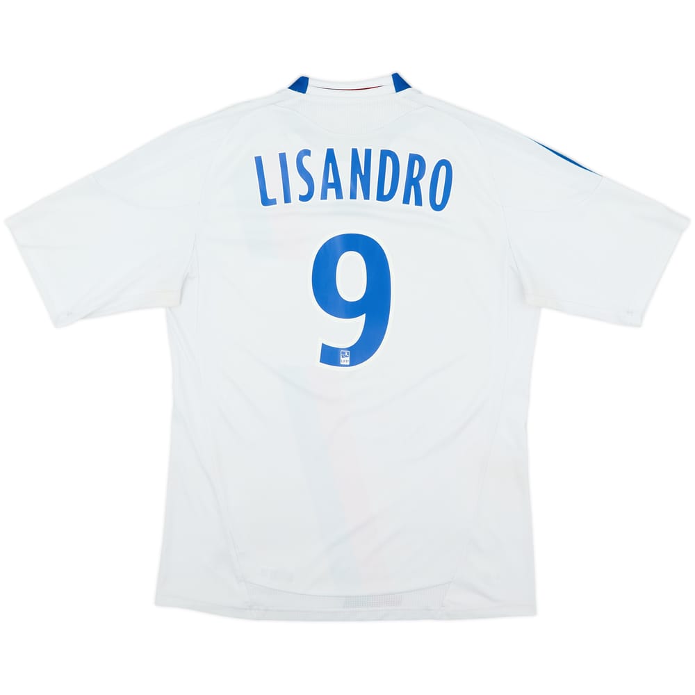 2010-11 Lyon Camiseta Local Lisandro #9 - 7/10 - (L)