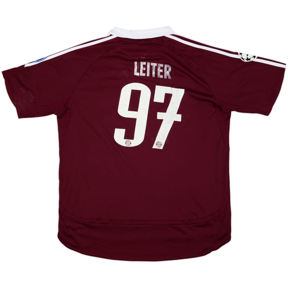 2006-07 Bayern Munich CL Third Shirt Leiter #97 - 4/10 - (XL)