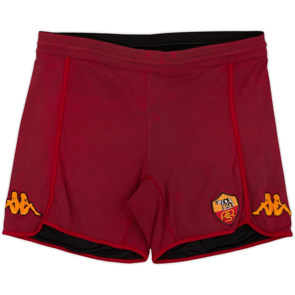 2002-03 Roma European Home Shorts - 5/10 - (XL)