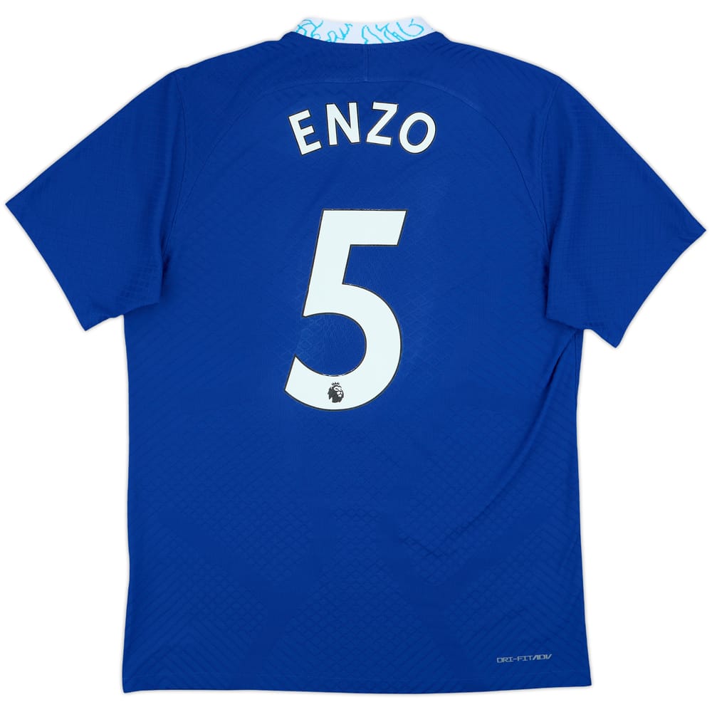 2022-23 Chelsea Authentic Home Shirt Enzo #5 - 7/10 - (L)