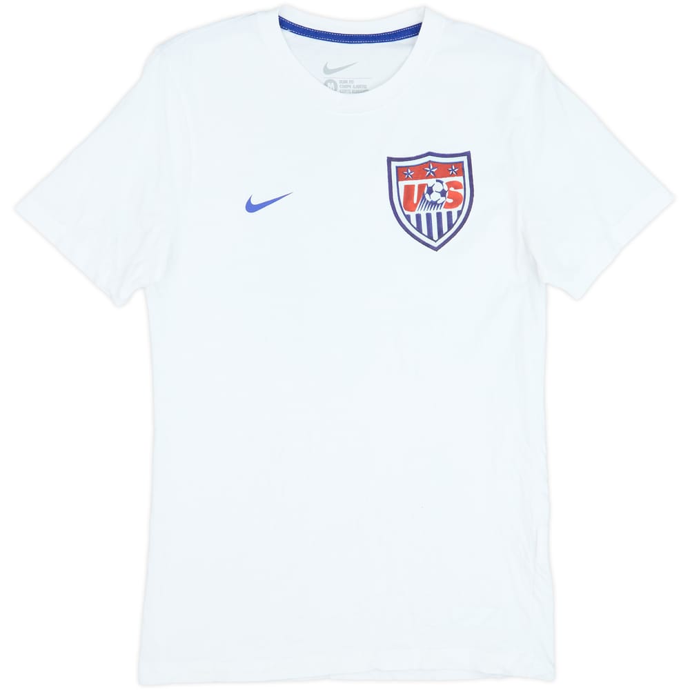 2014-15 USA Nike Cotton Tee - 7/10 - (M)