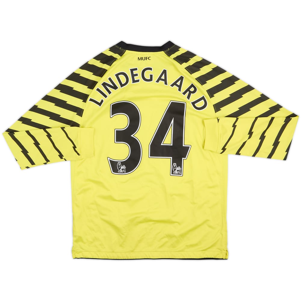 2010-11 Manchester United GK Shirt Lindegaard #34 - 6/10 - (XL.Boys)