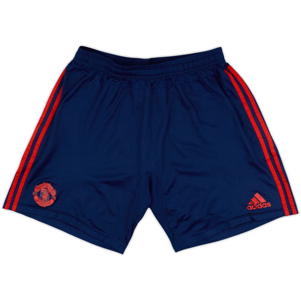 2015-16 Manchester United adidas Training Shorts - 9/10 - (L)